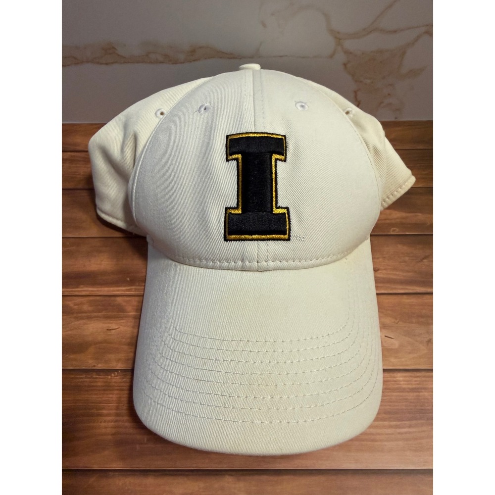Nike Iowa Hawkeyes Legacy 91 Hat Cream Off White Adjustable Embroidered Cap